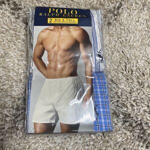 Polo Ralph Lauren Big & Tall Woven Boxers  Size 50 NEW